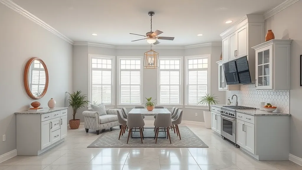 Home Remodeling in Lake Worth, TX showcasing modern kitchen and living space designs.