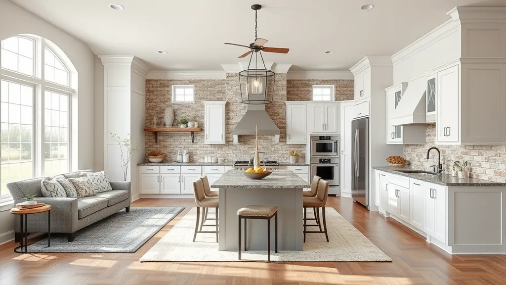 Home Remodeling in Azle TX showcasing modern kitchen design and renovations.