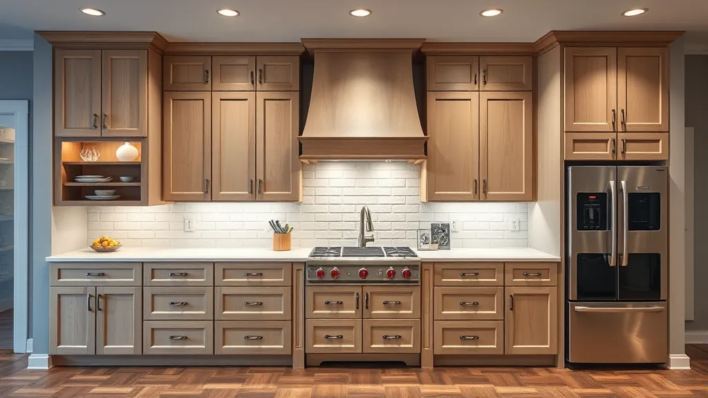 Custom Kitchen Cabinets projects in Fort Worth, TX showcasing modern designs and quality craftsmanship
