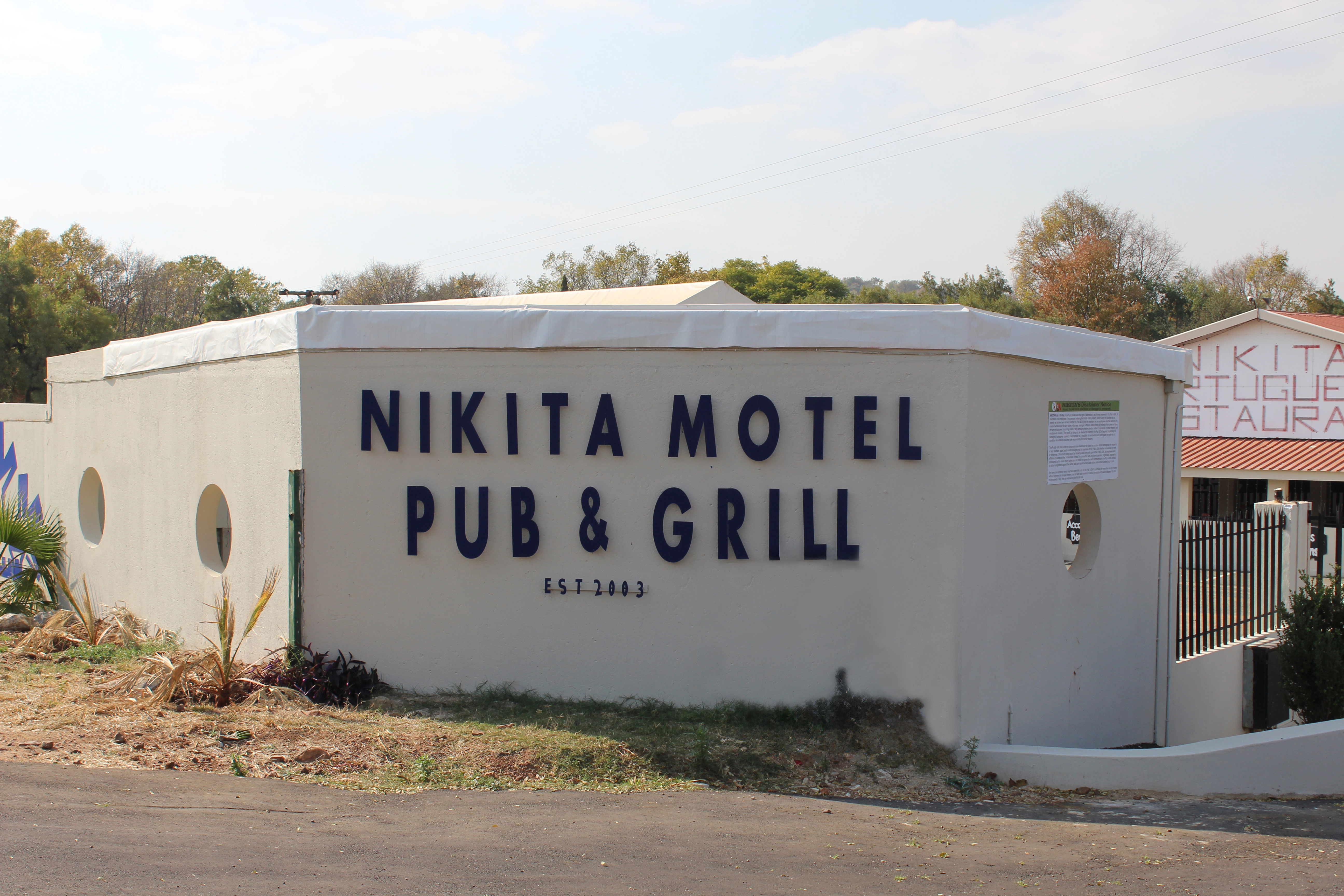 Nikita's motel entrance