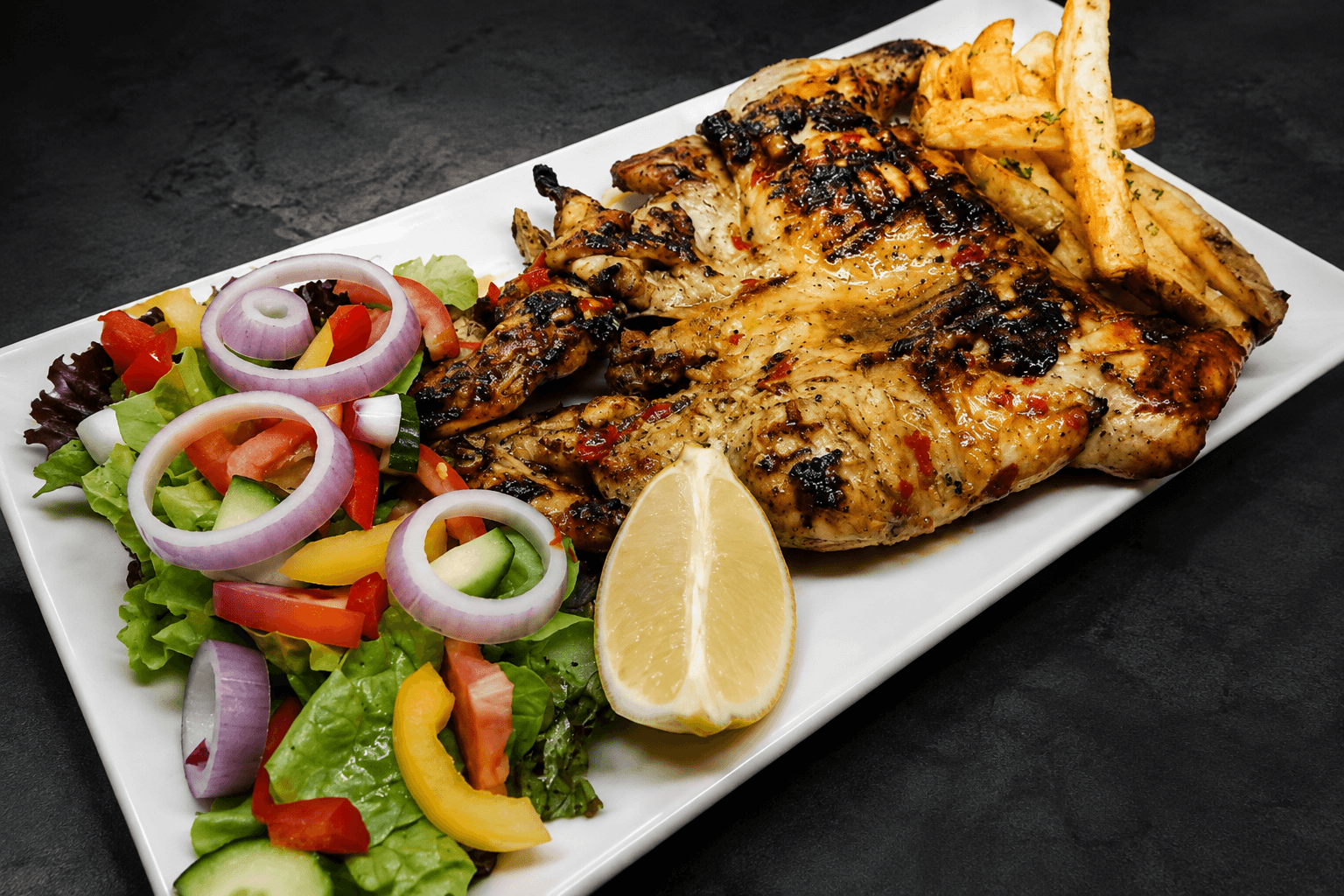 Peri-peri chicken at Nikita's