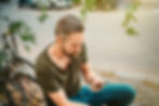 Man posting image on veterinary social media page.