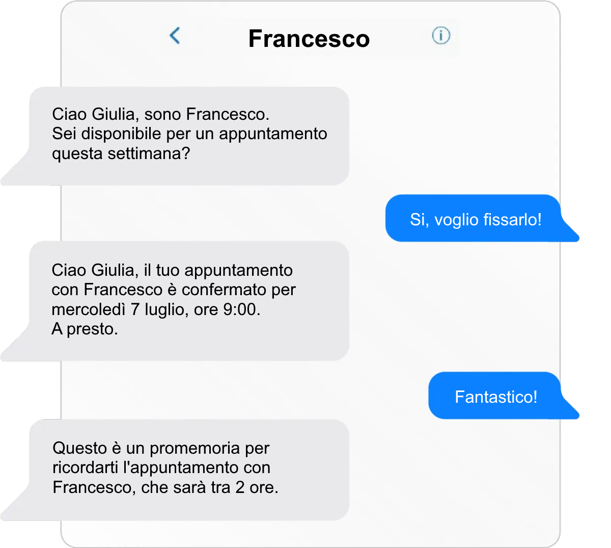 Calendari e prenotazioni in Scalabile CRM