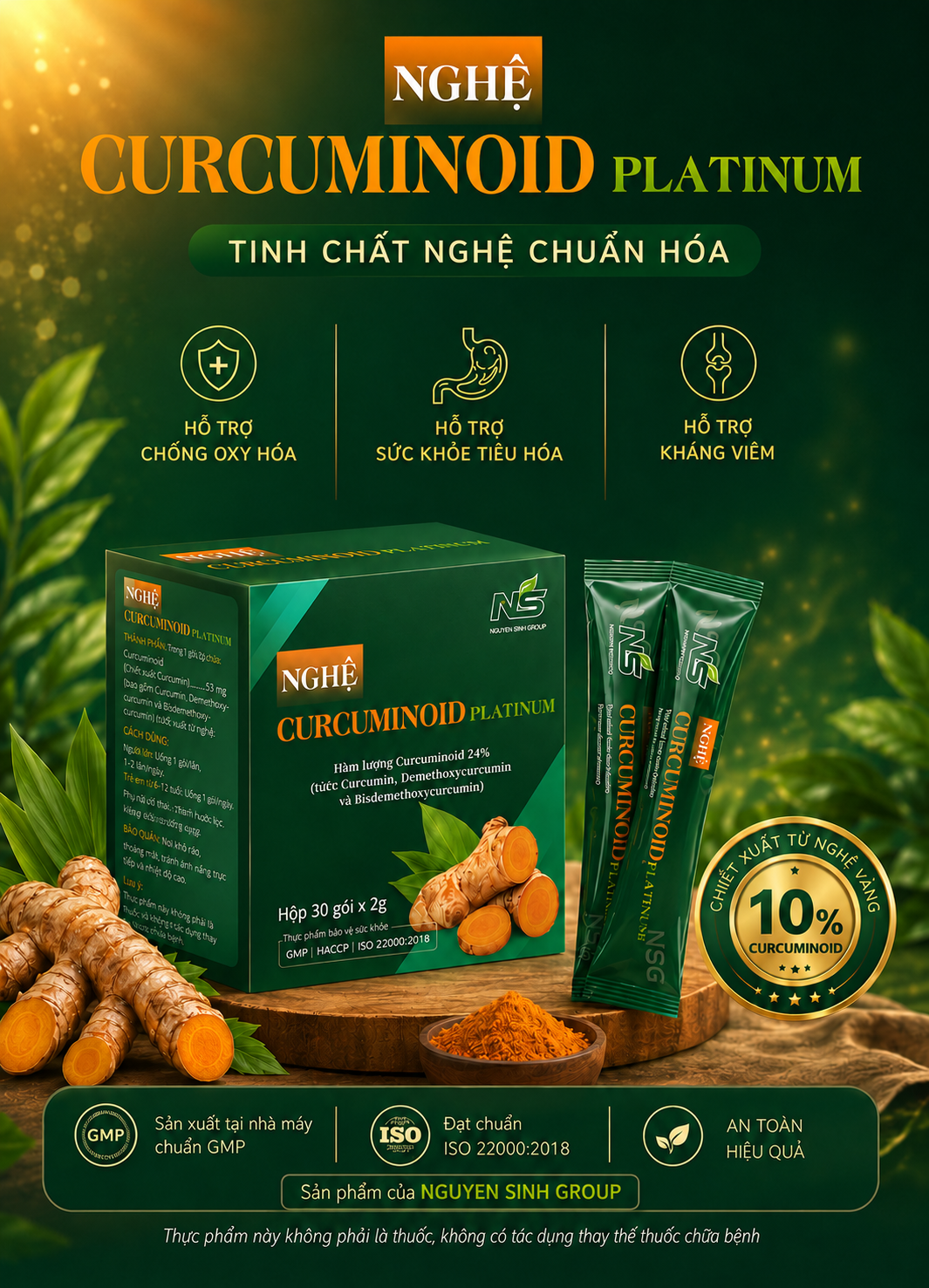 Nghệ Curcuminoid Platinum