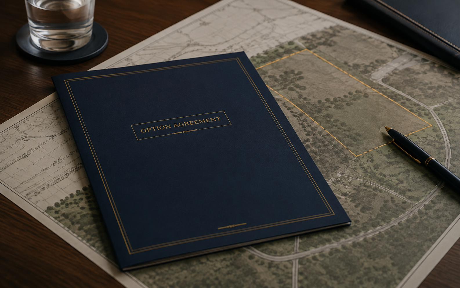 Option agreements and land control