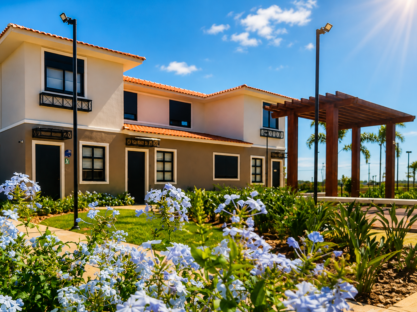 Fachada do Villa Flora