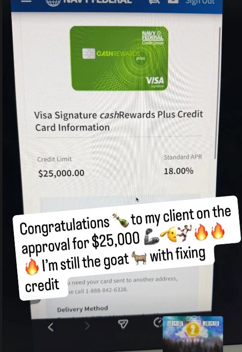 Client result shared with Mr Never Stop
