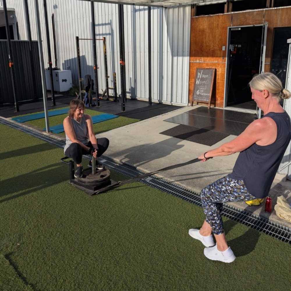 Members training together