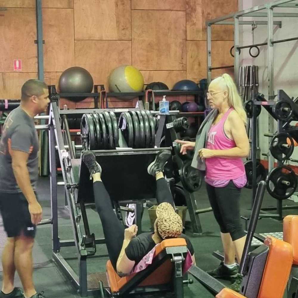 Members training together