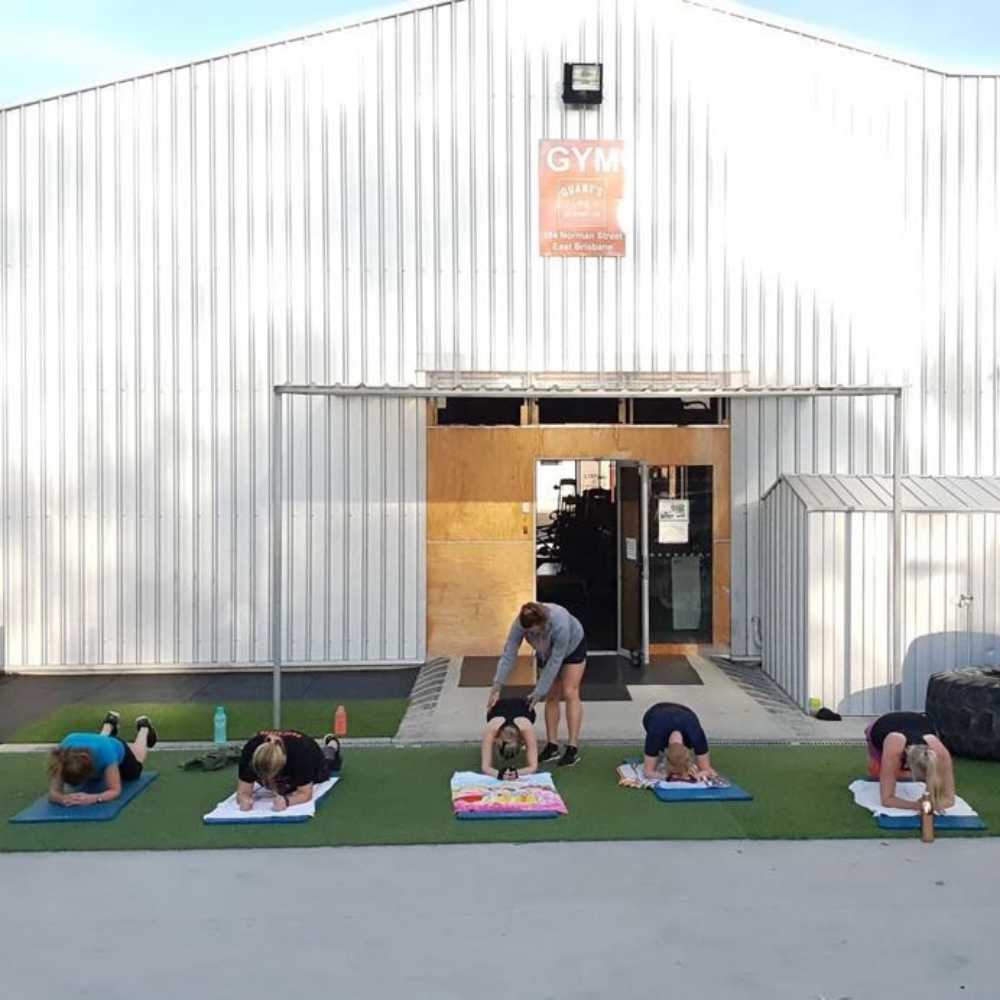 Outdoor group training