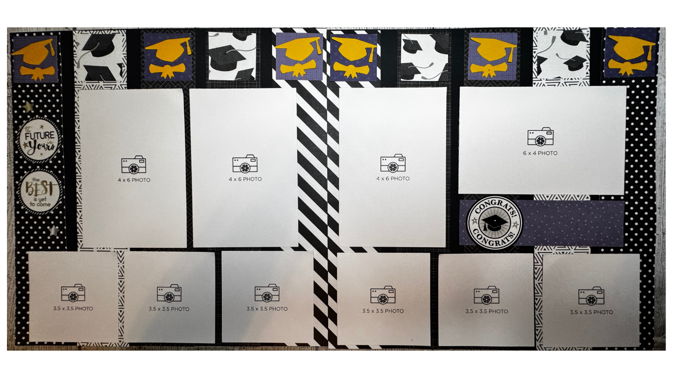 Graduation Layout Creative Memories