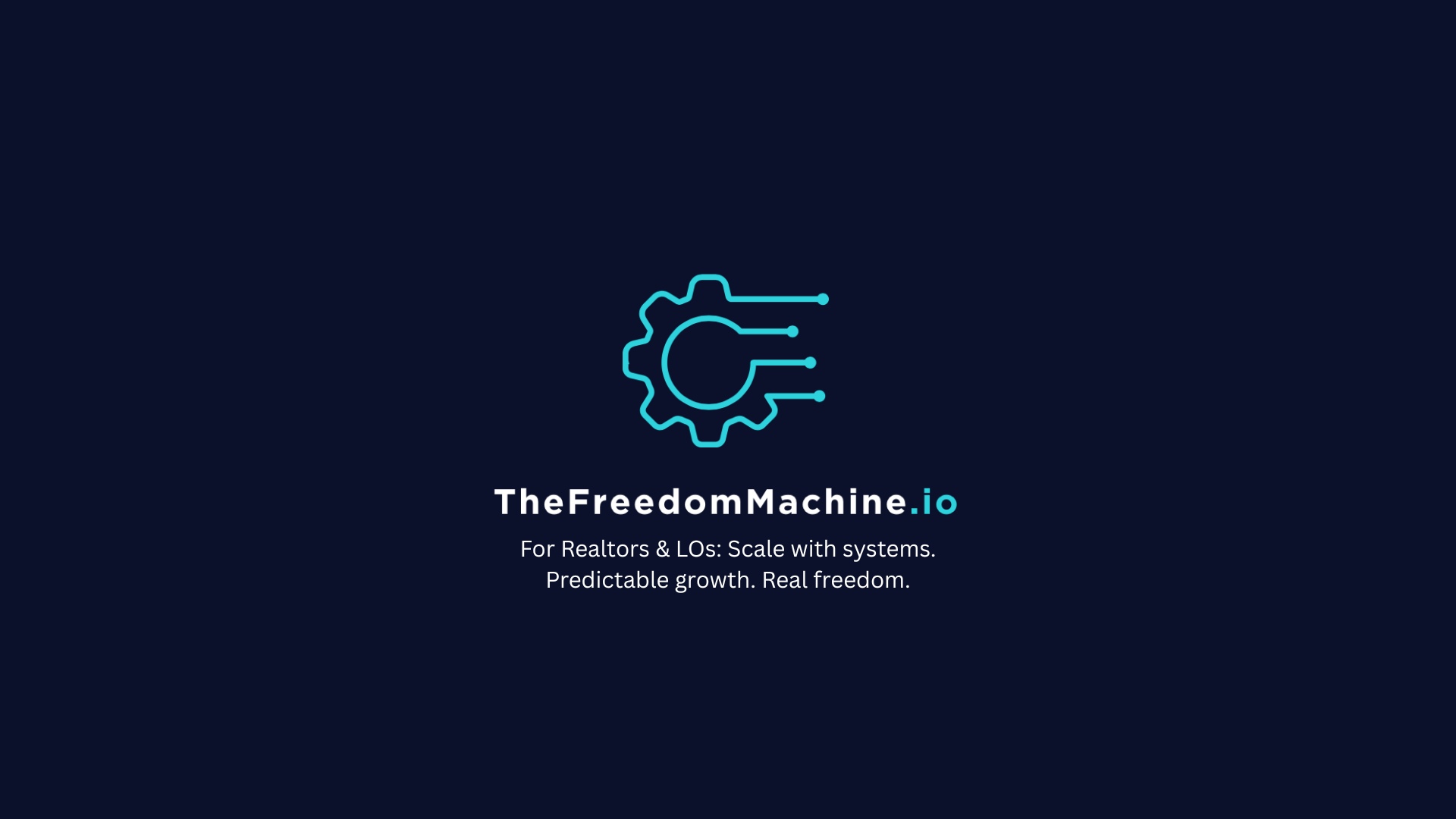 Freedom Machine Training Thumbnail