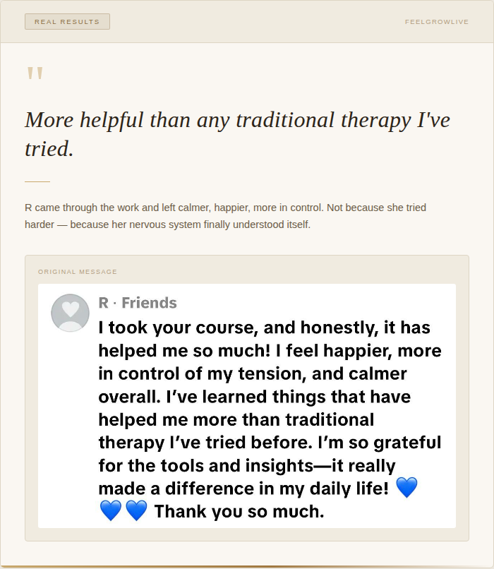 R testimonial