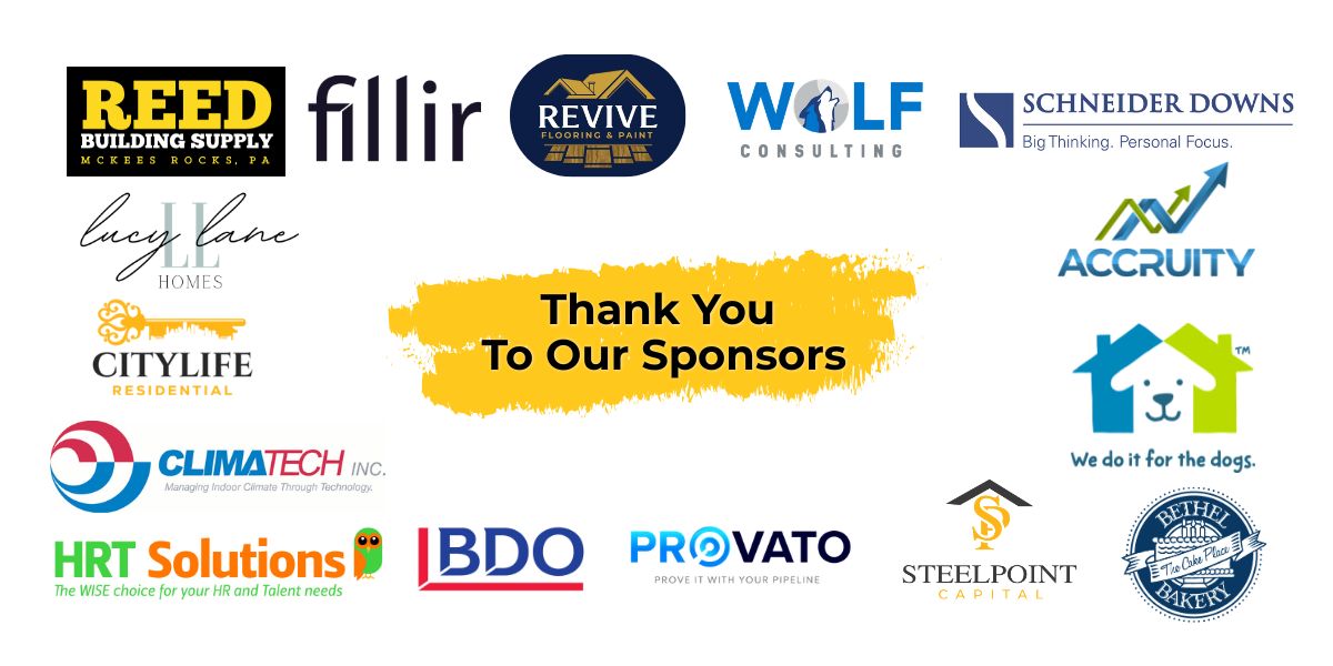 Thank You To Our Sponsors