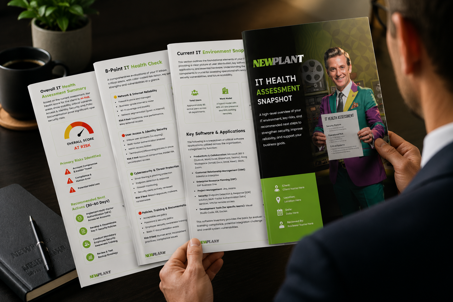 Newplan IT — 8-Point IT Health Assessment report