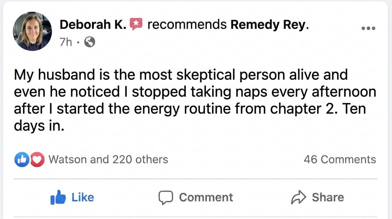 Deborah K. review - energy routine results
