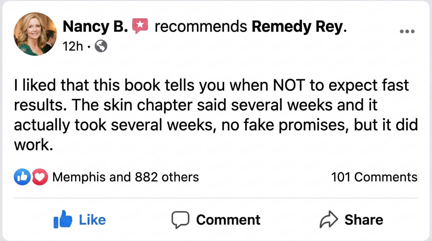 Nancy B. review - honest skin health results