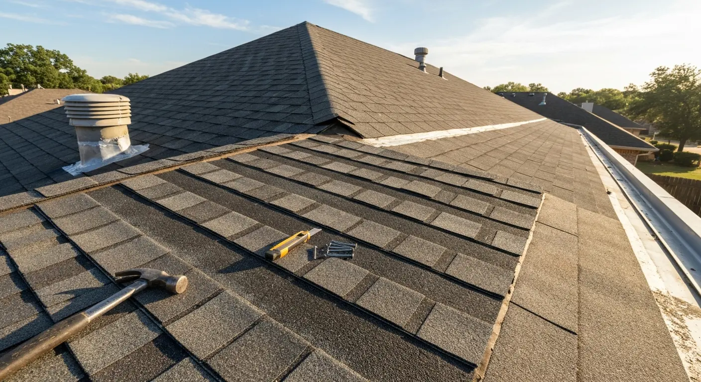 Roof repair service in Nicoma Park