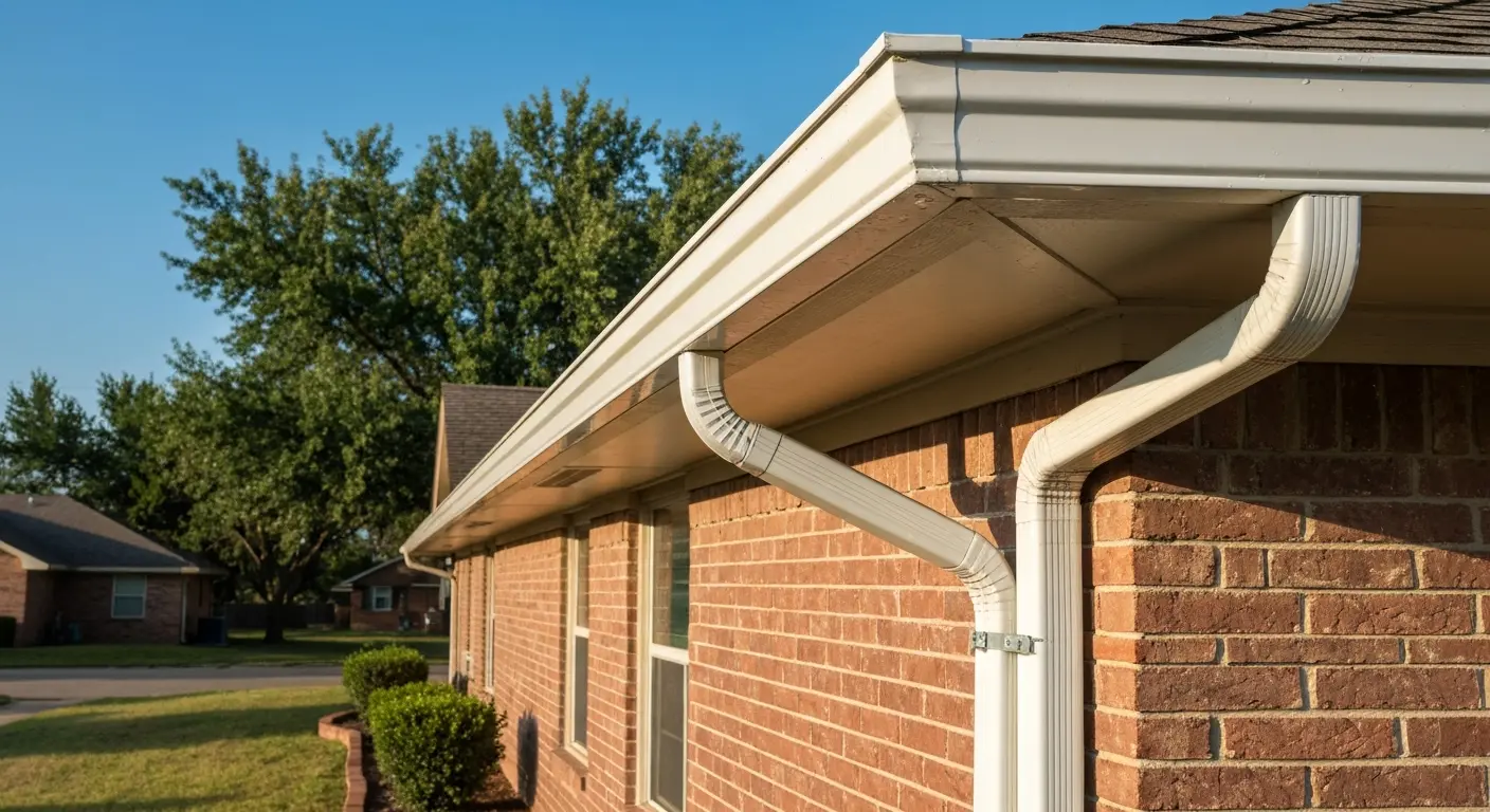 Gutter and downspout repair Chickasha