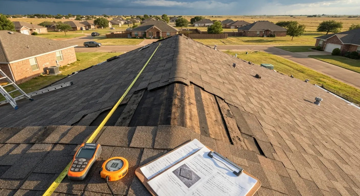 Storm damage inspection Chickasha