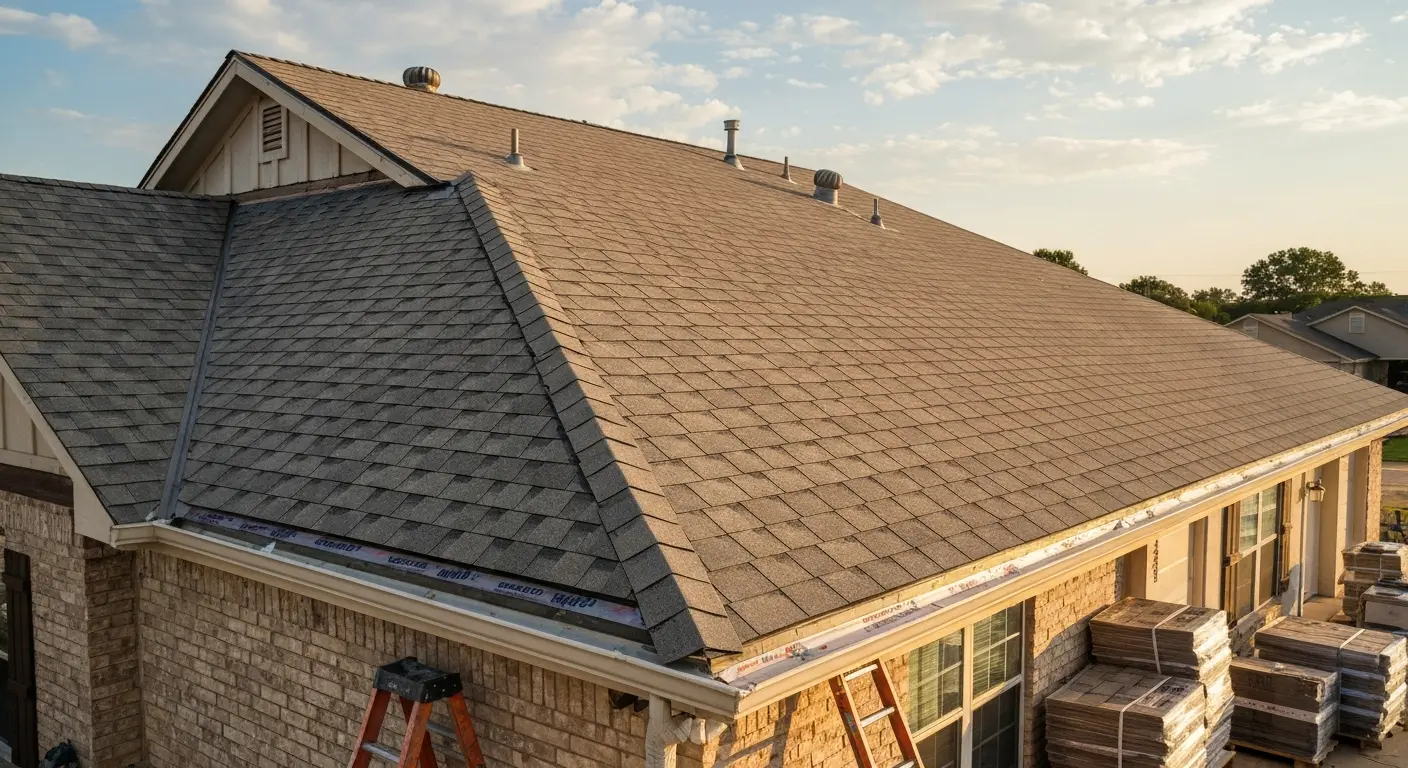 Residential roof replacement