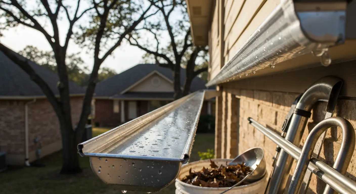 Gutter cleaning service