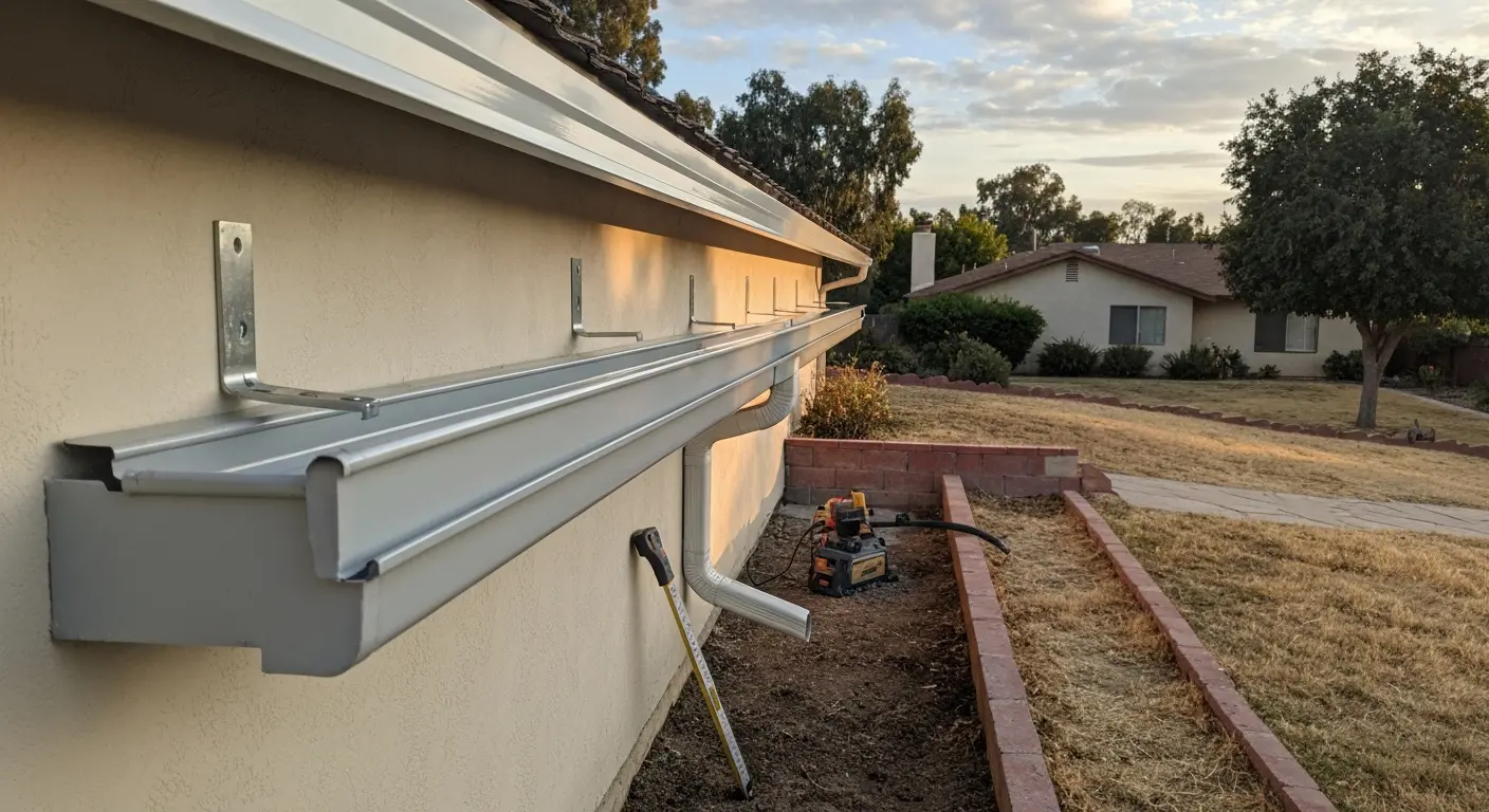 Gutter installation and cleaning