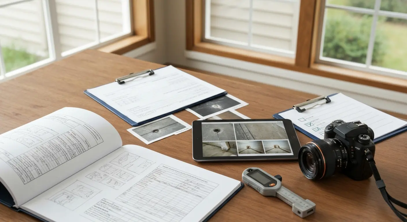 Insurance claim documentation