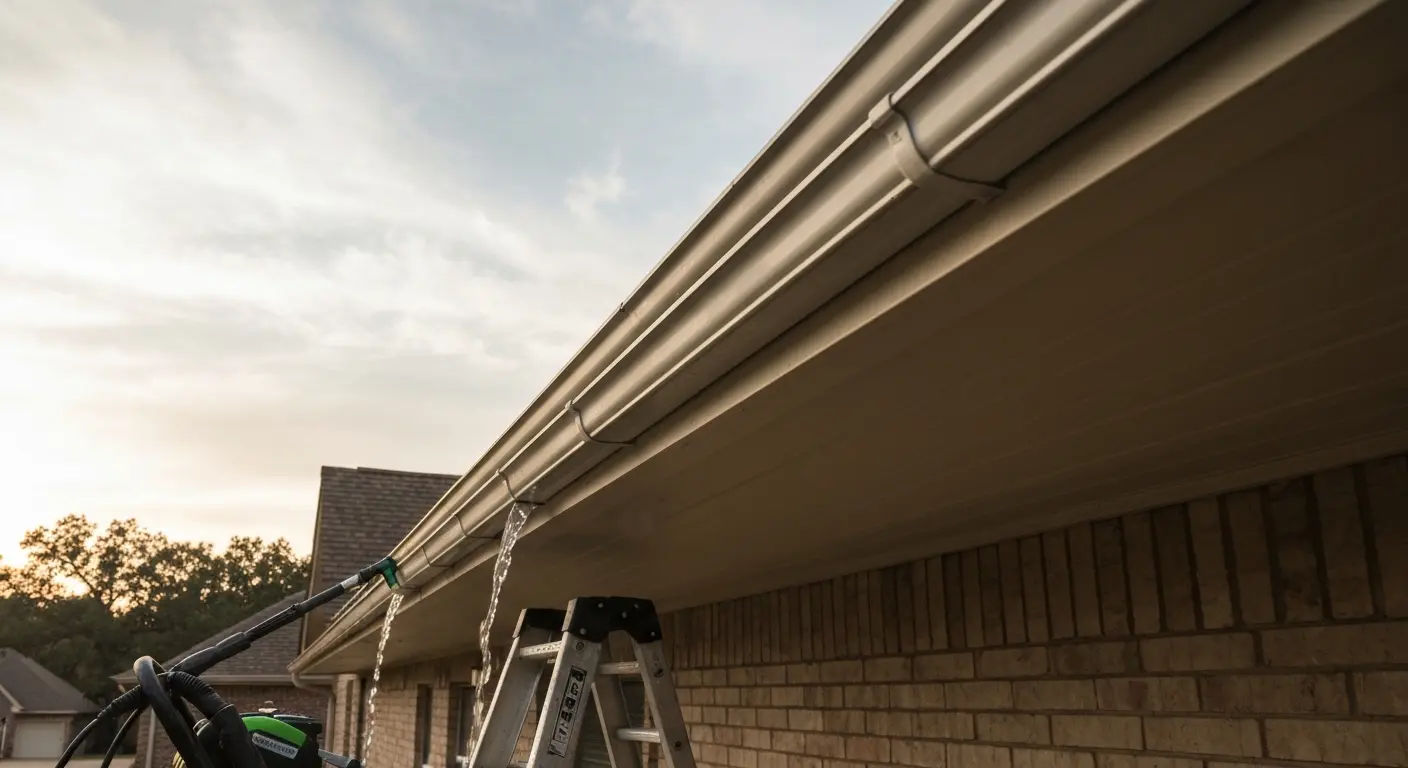 Gutter cleaning service