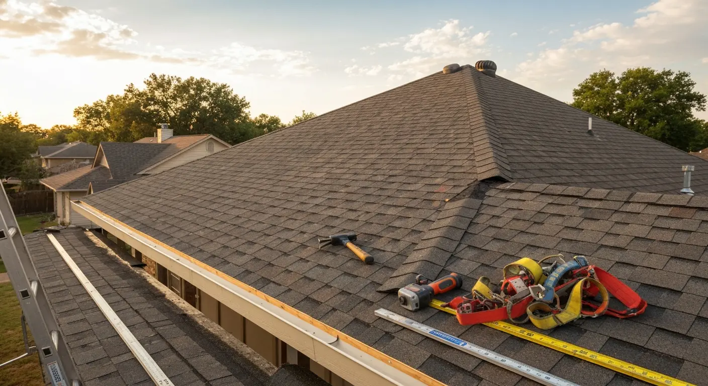 Chickasha roofing contractor service area map