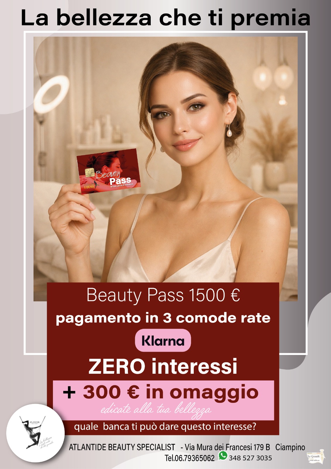 Beauty Pass Atlantide €1500 - La bellezza che ti premia