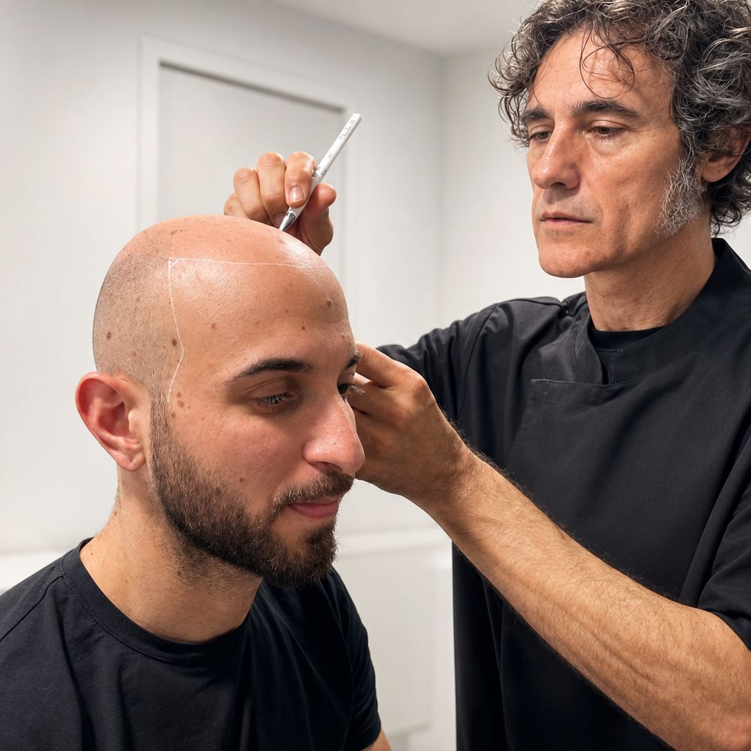Víctor, especialista en micropigmentación capilar en Lleida