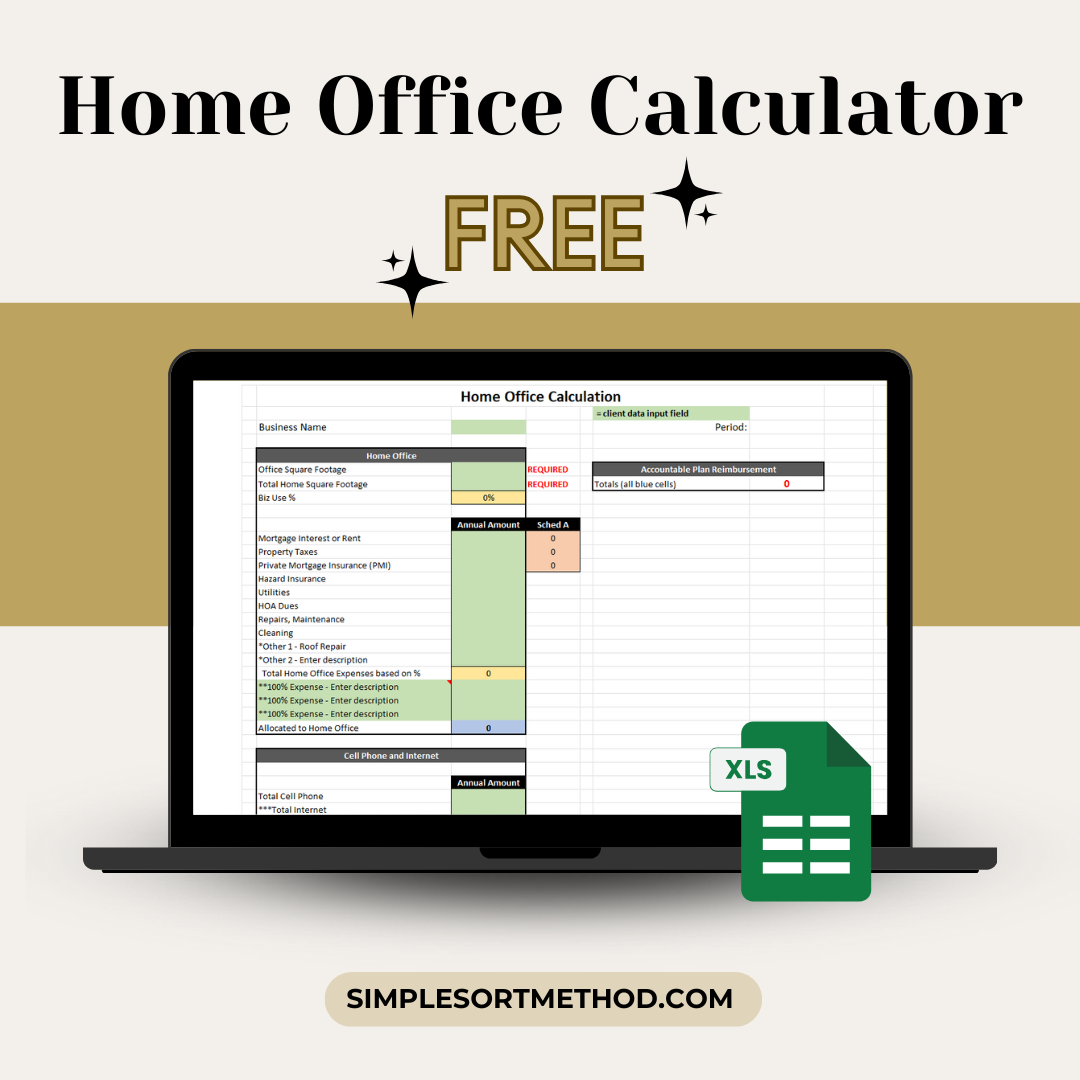 Home office calculator
