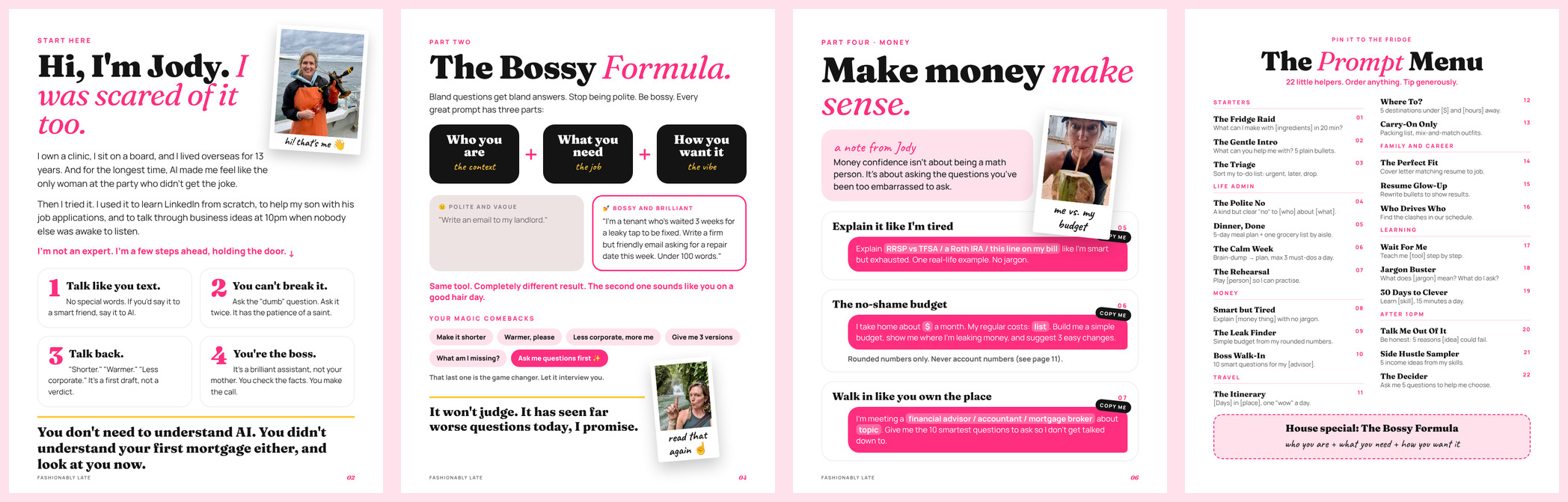 Pages from the Starter Pack