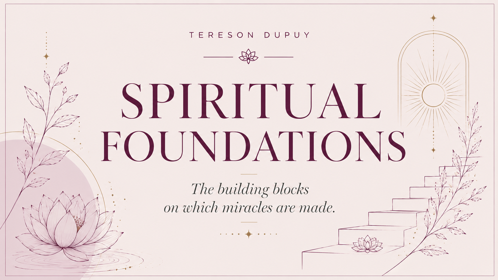 Spiritual Foundations