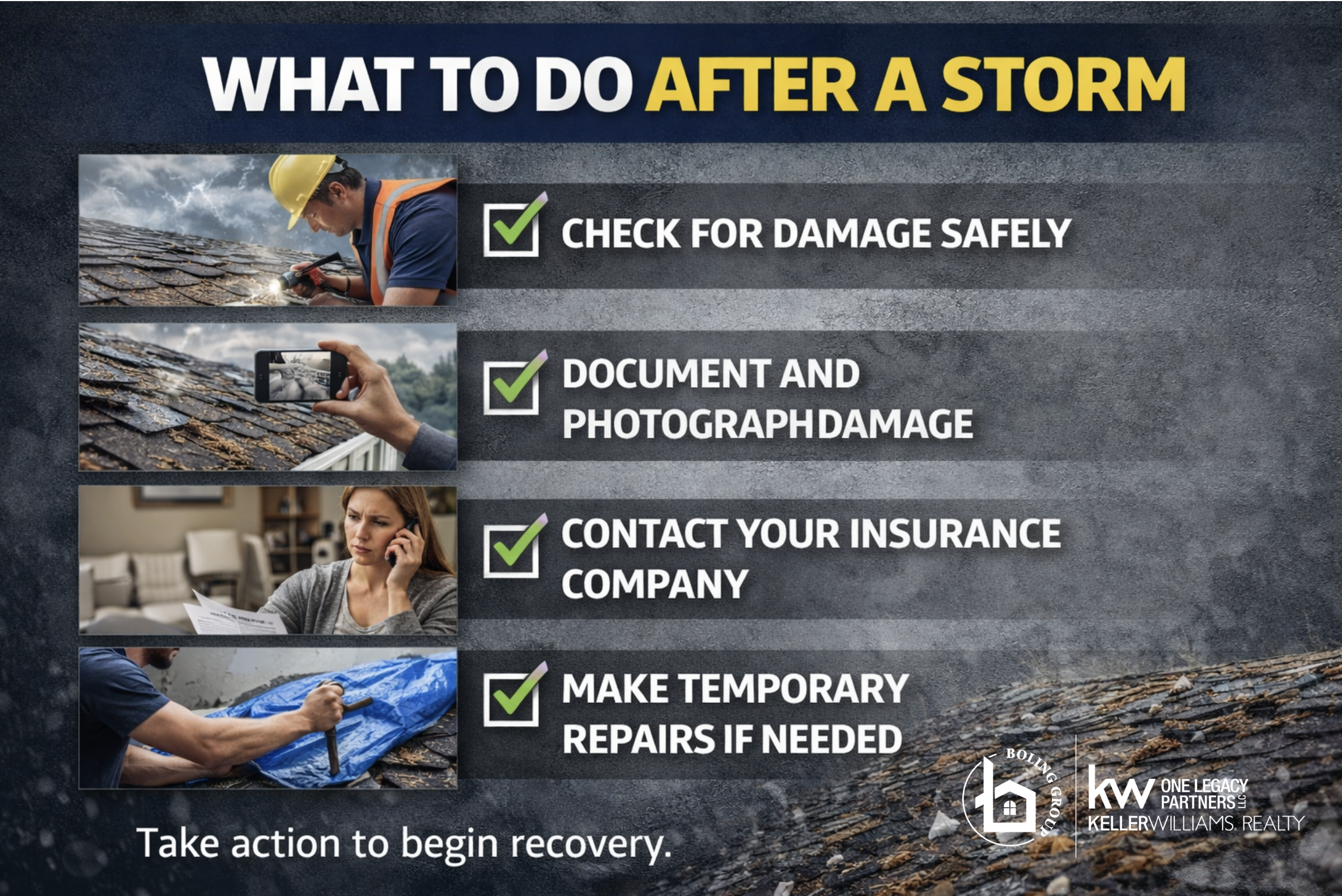 Prepare for storm