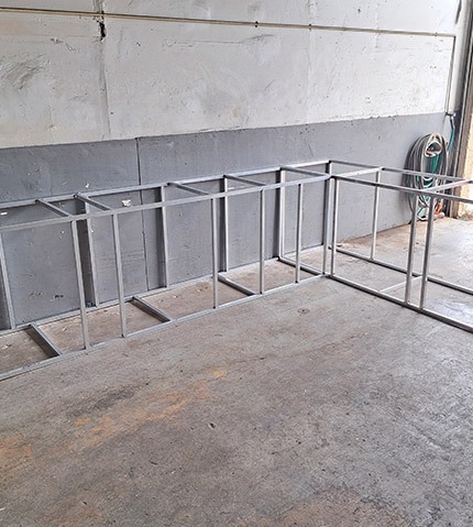 Outdoor furniture and architectural metalwork