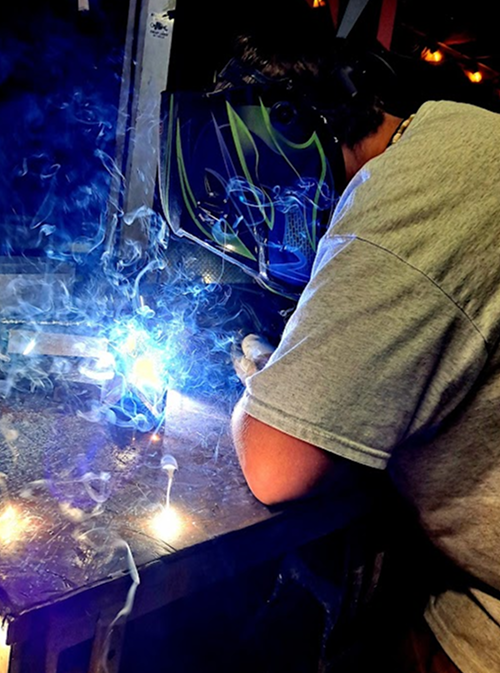 Professional aluminum welding
