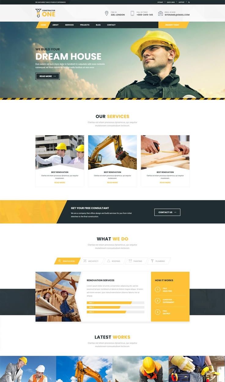Example of a premium website design Abedal can deliver