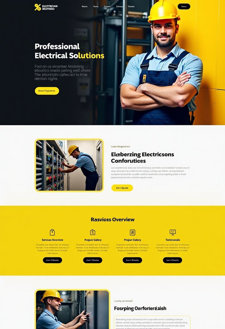 Example of a premium website design Abedal can deliver