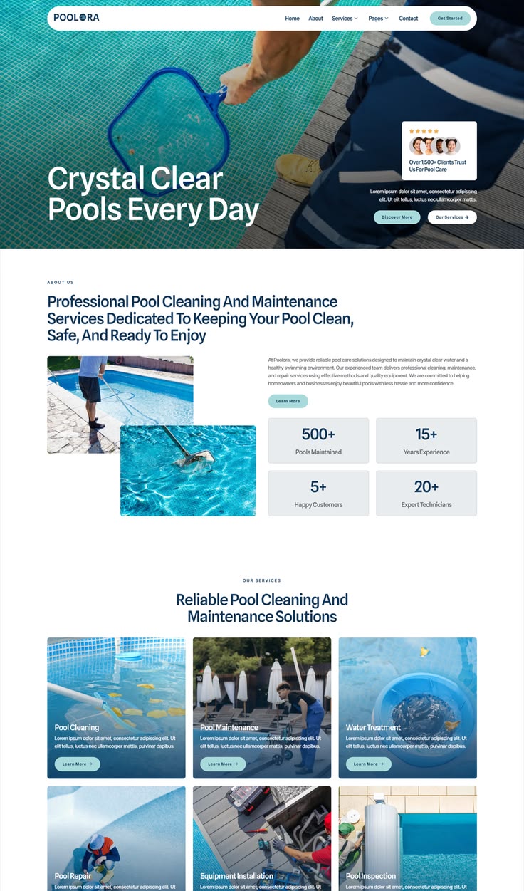Example of a premium website design Abedal can deliver