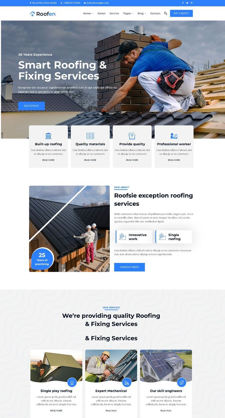 Example of a premium website design Abedal can deliver