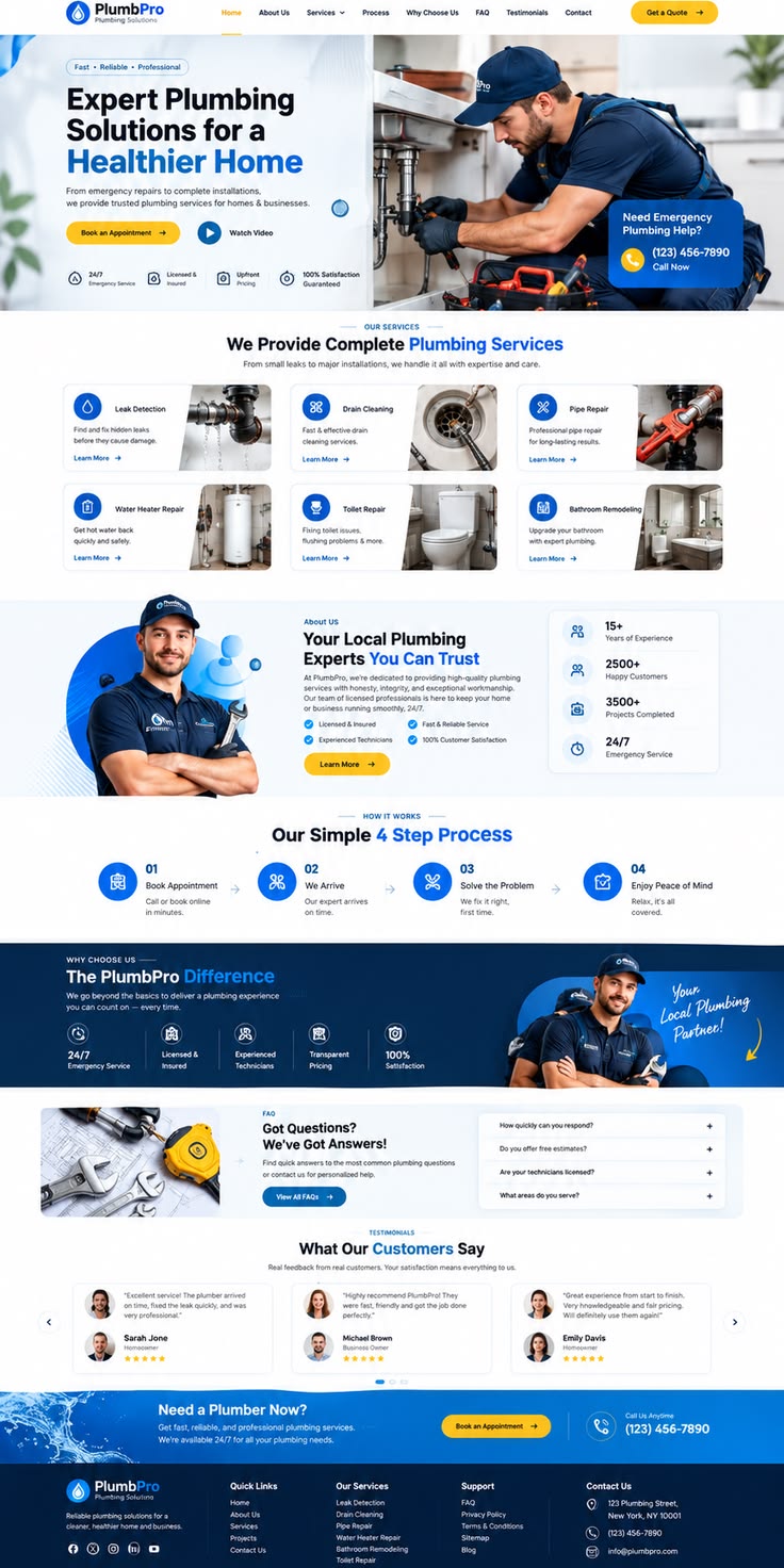 Example of a premium website design Abedal can deliver