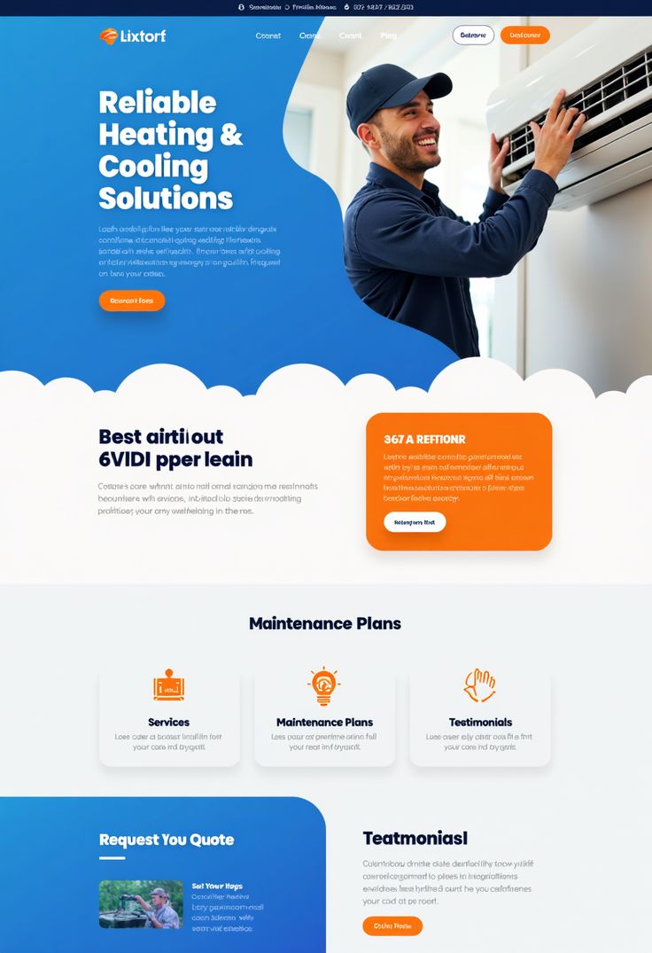 Example of a premium website design Abedal can deliver