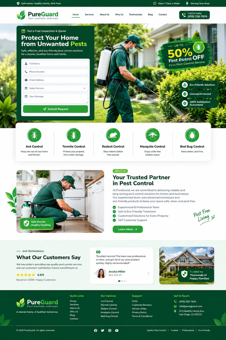 Example of a premium website design Abedal can deliver
