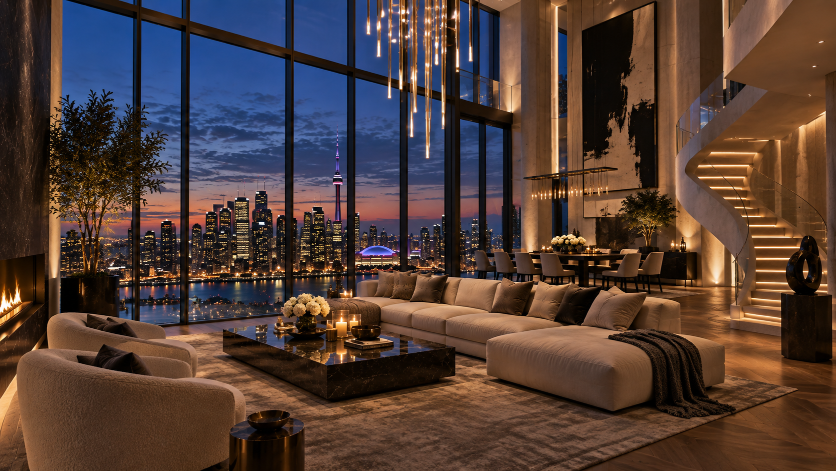 Architectural luxury branded residence