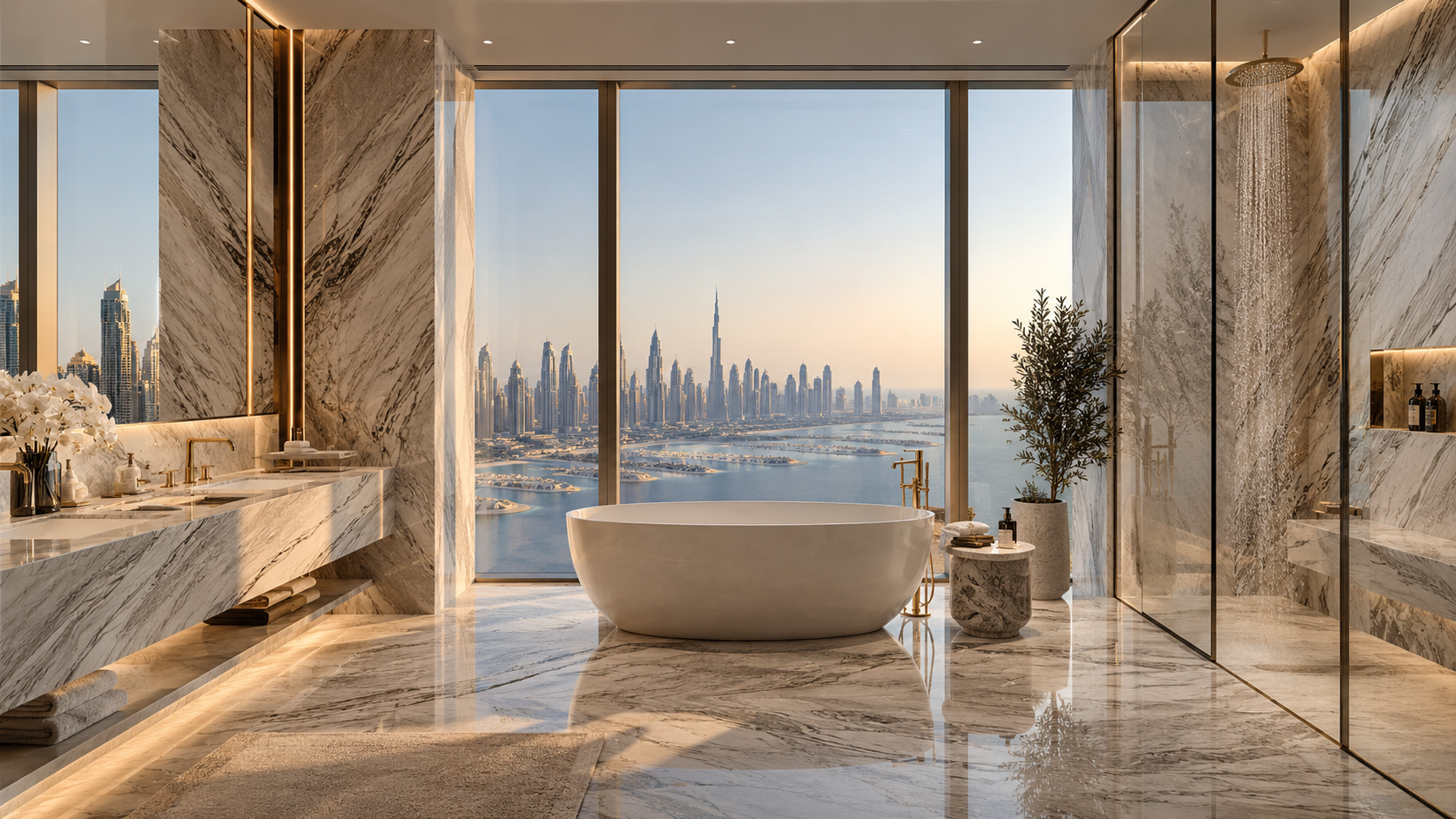 Luxury waterfront residence and private pool