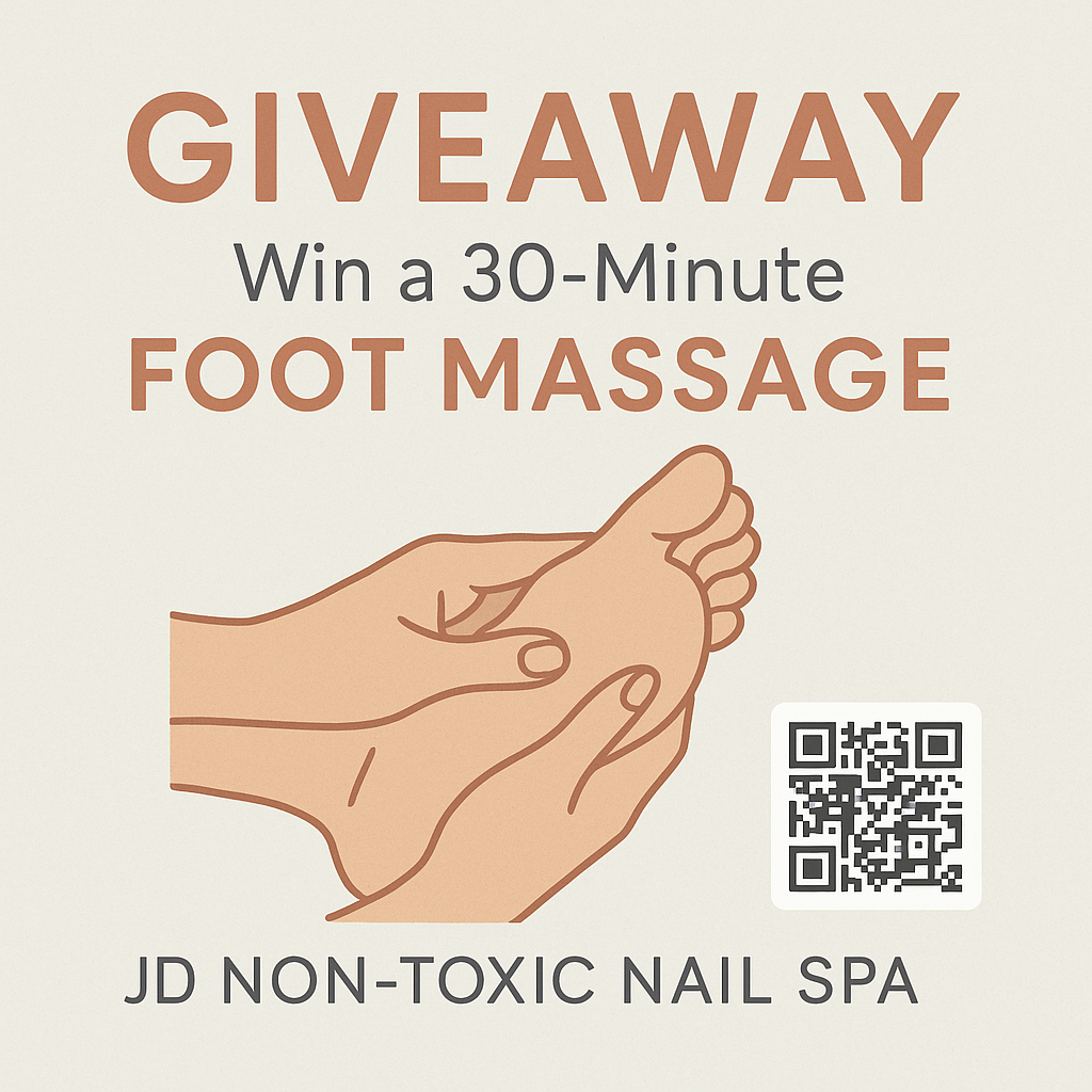 win a 30-minute foot massage promotion