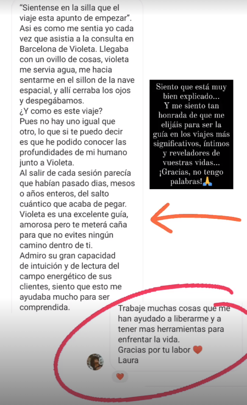 Testimonio real de clienta