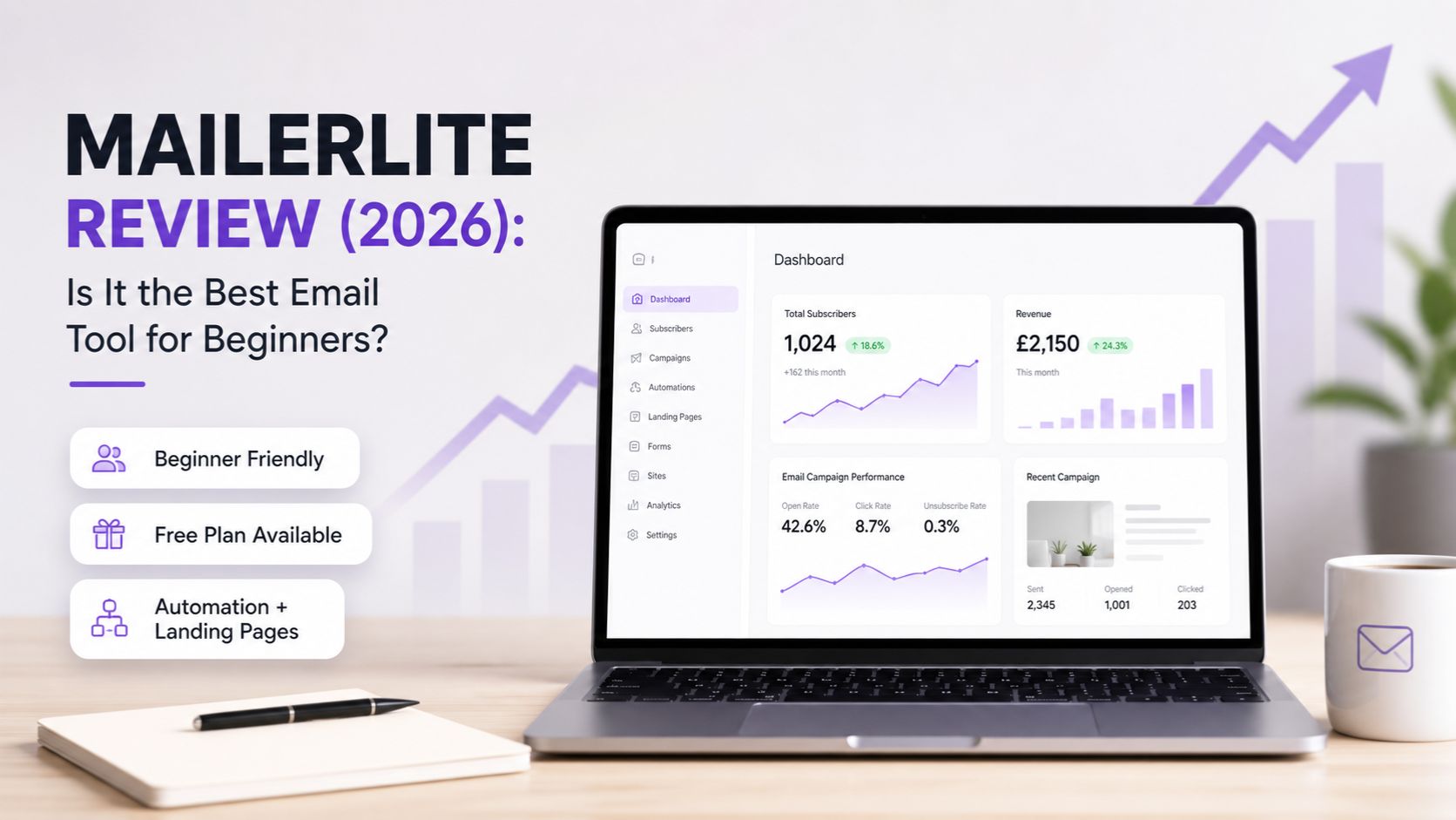 MailerLite Review (2026): Is It the Best Email Tool for Beginners?